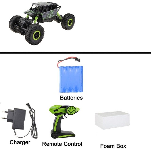 RC Car 4WD 2.4GHz Rock Crawlers Rally climbing Car 4x4
